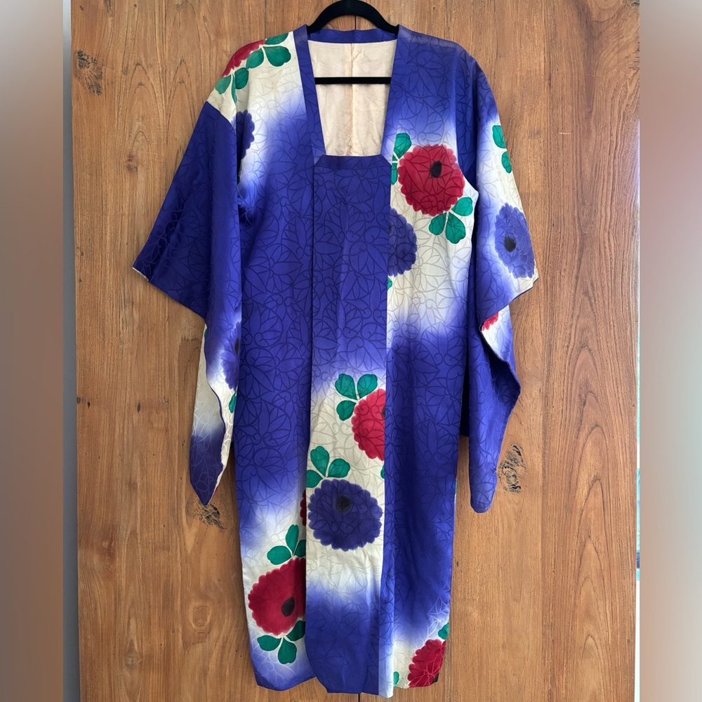 Vintage Silk Kimono
